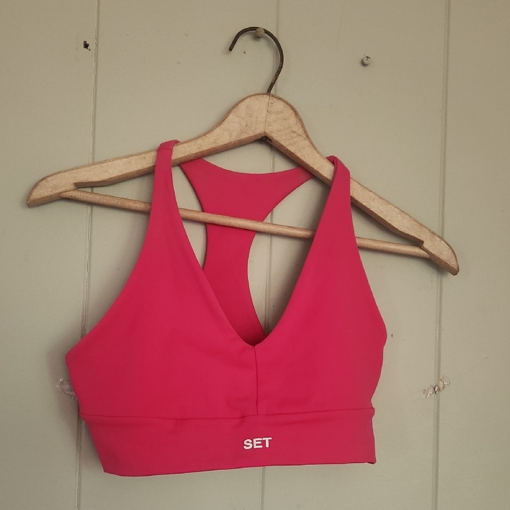 SET Active Vibrant Pink Sports Bra